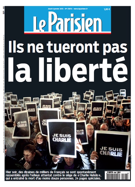 Charlie Hebdo Une Le Parisien