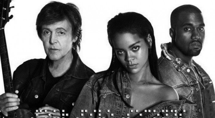 Four Five Seconds Rihanna Kanye West Paul McCartney