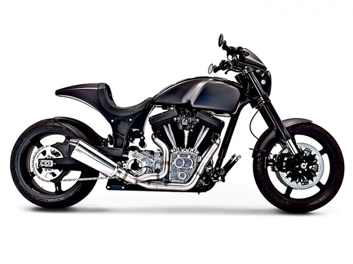 KRGT-1 Keanu Reeves moto noire