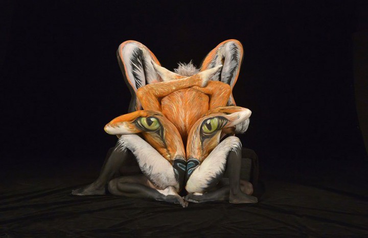 shannon holt body painting animaux (15)