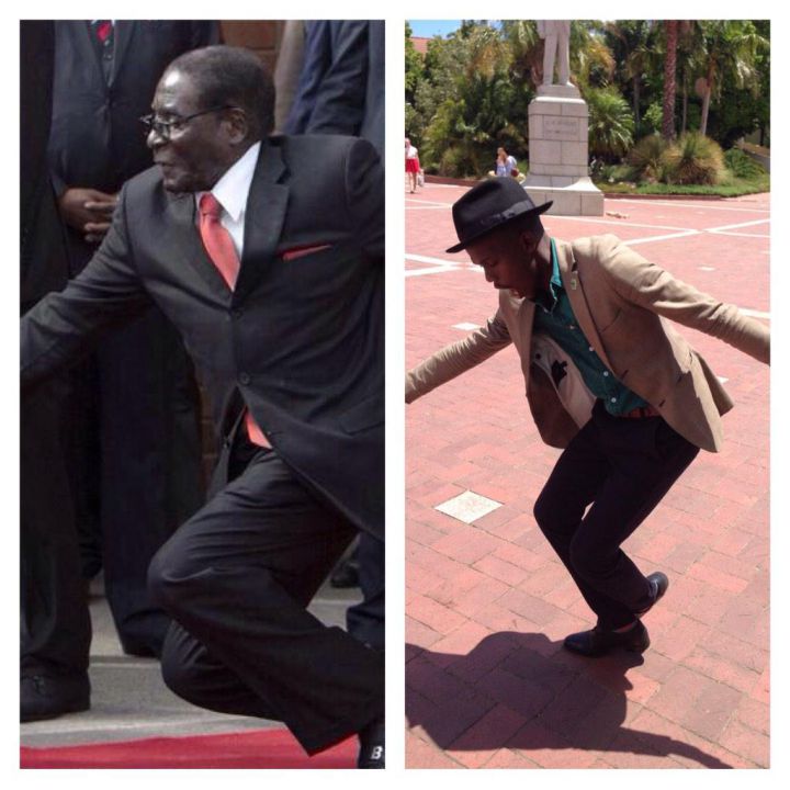 Robert Mugabe chute detournement 5
