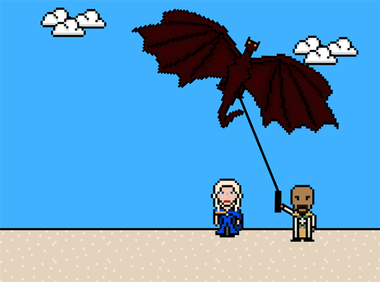 dragon game of thrones gif