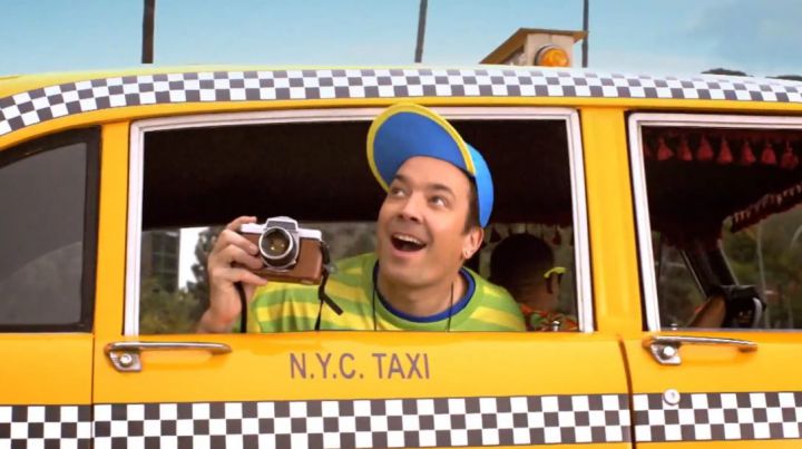 generique Prince de Bel Air Jimmy Fallon parodie nyc taxi