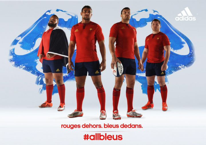 maillot rouge 15 de france rugby