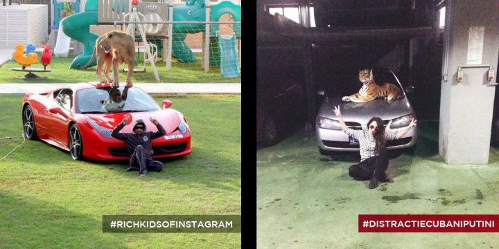 parodie rich kids instagram photo