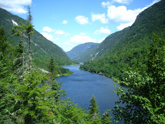 photo Hautes Gorges de la Rivière Malbaie canada