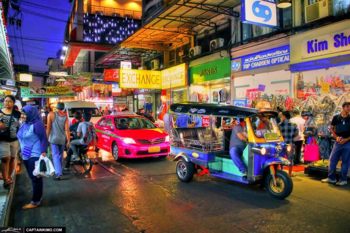 photo bangkok taxi