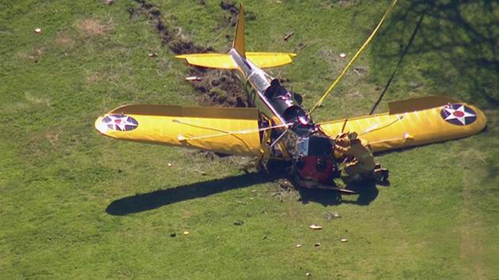 Harrison Ford blesse crash avion (3)