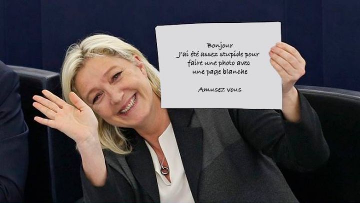 Marine Le Pen VS journal Liberation