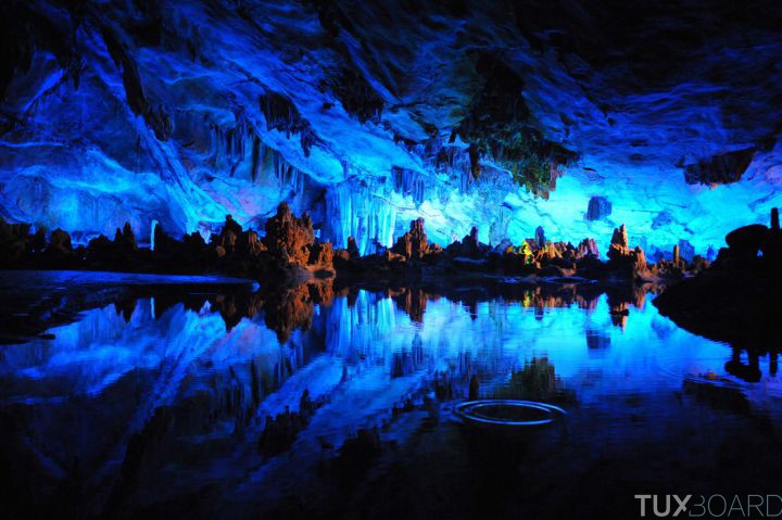 formation geologique  Reed Flute Cave Chine