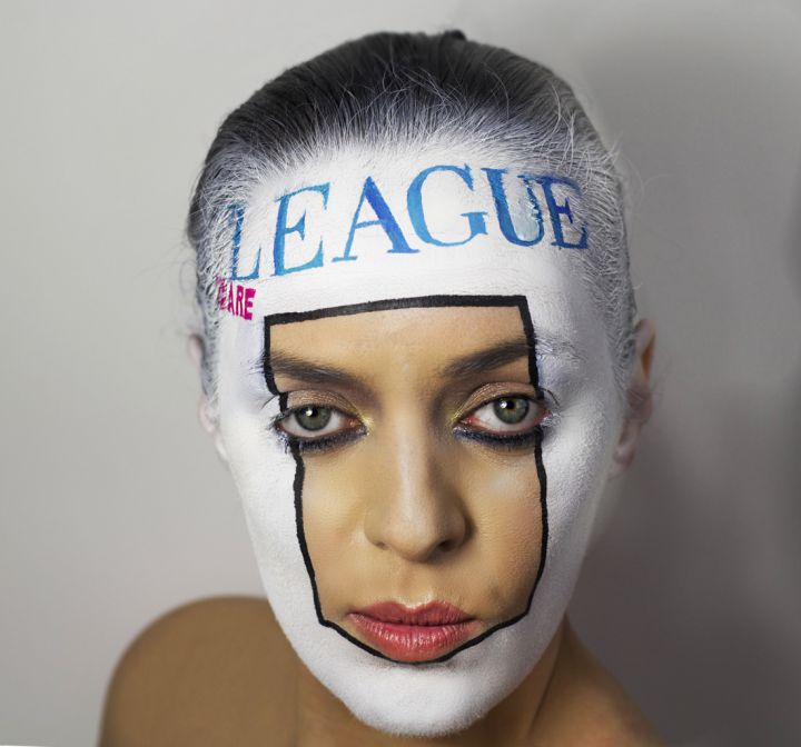 Peinture visage album Human League