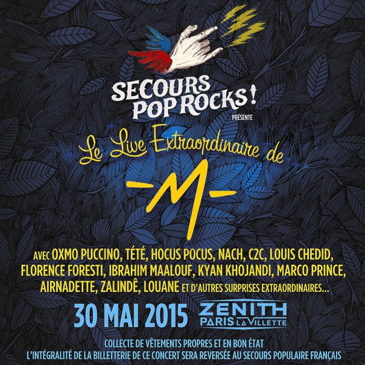 Secours Pop Rocks concert 2015