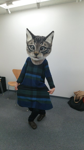 japon wool school masque de chat