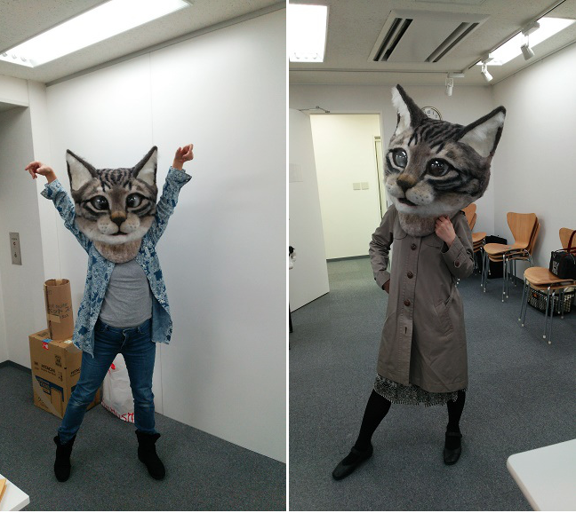 photo de masque de chat au japon