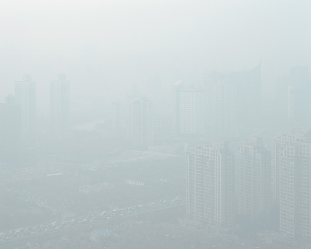 photo disparition chine pollution shanghai
