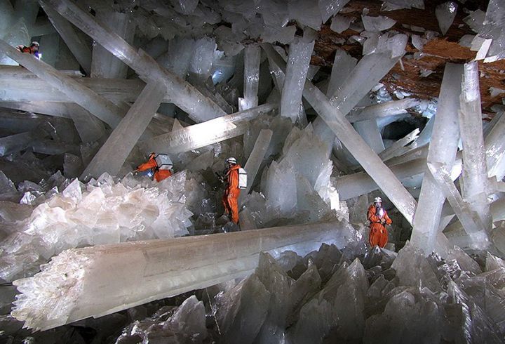 photo grotte cristaux mexique