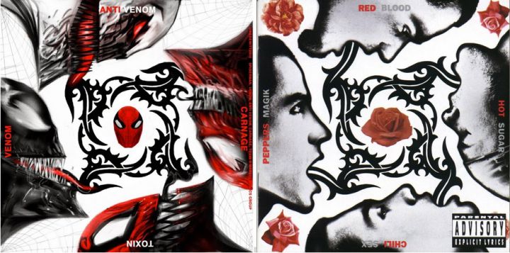 pochettes album anti venom red hot chili peppers