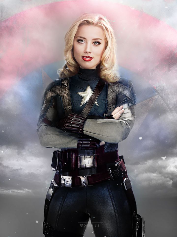 Amber Heard Captain America