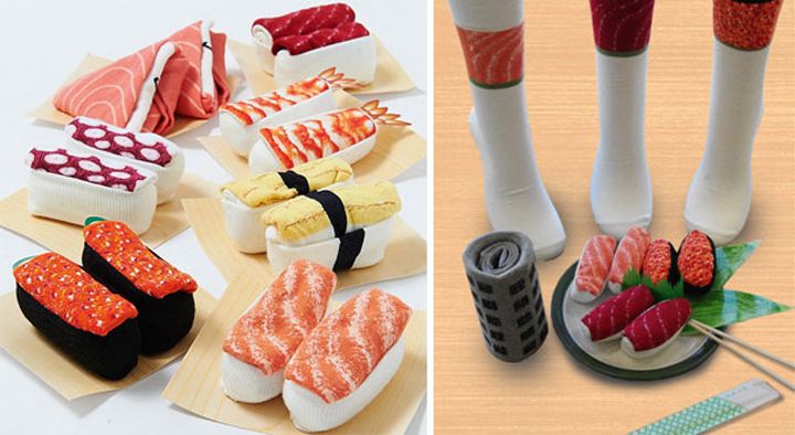 Chaussettes sushis