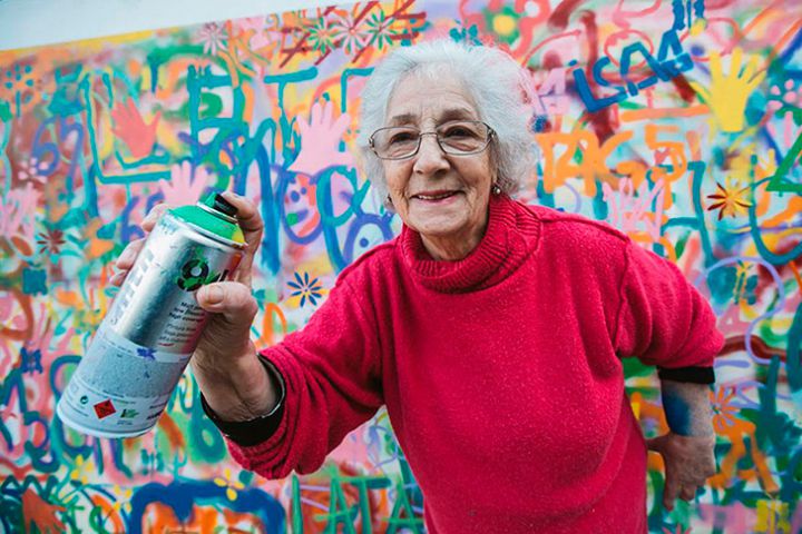 Graffiti seniors Lisbonne (1)