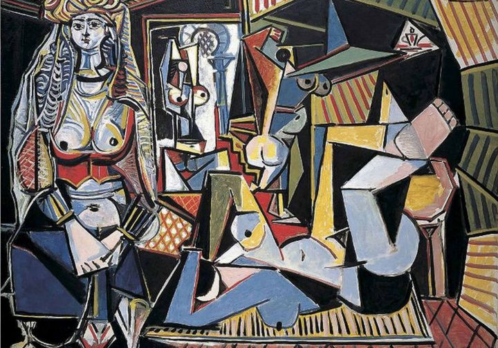 Les femmes d'Alger de Picasso, première version