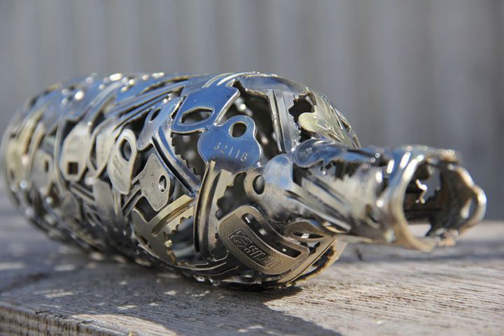 Sculptures metalliques cles pieces (10)