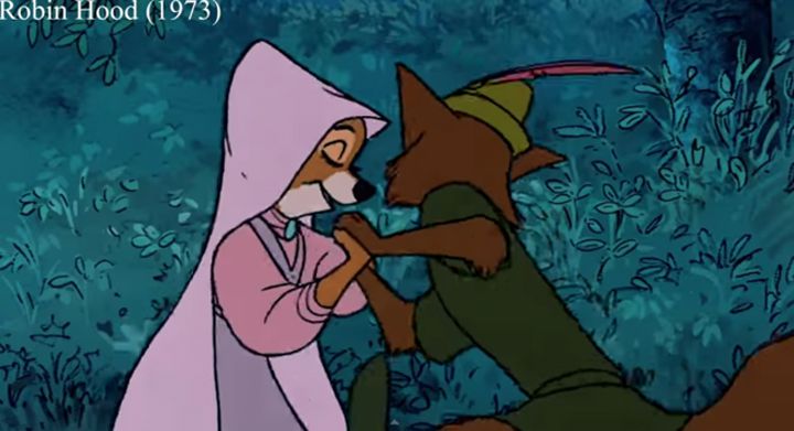 Similitudes Disney Robin des Bois