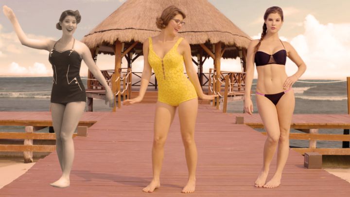evolution bikini 1890 2015