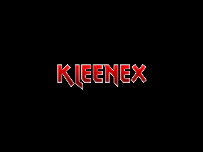 logo kleenex heavy metal