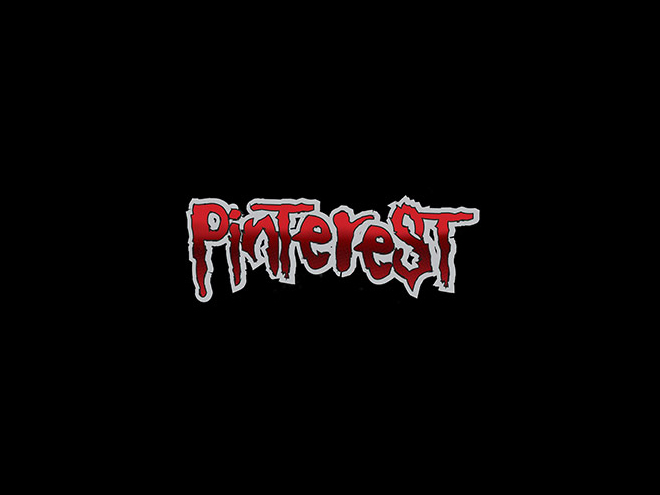 logo pinterest heavy metal