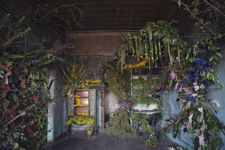 maison en ruine decoree avec des fleurs (3)