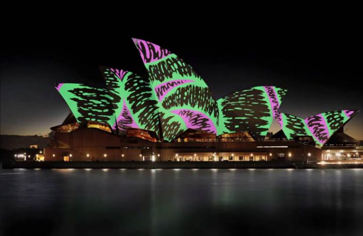 photo animation mapping opera sydney