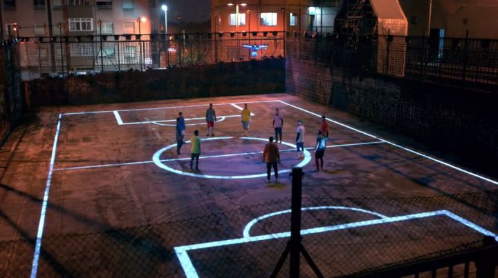 street football pepsi max drone barcelone