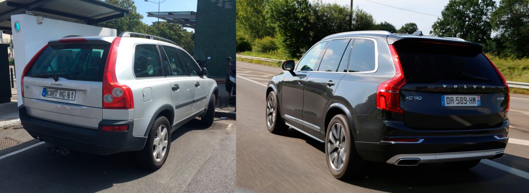 Comparaison Volvo XC90