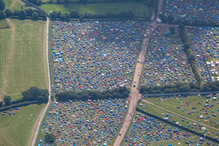 Festival Glastonbury vue aerienne (8)