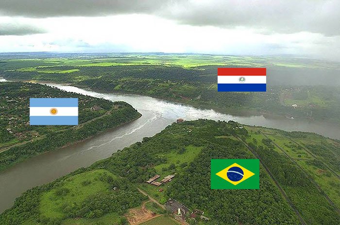 frontiere argentine bresil paraguay photo