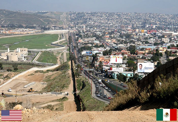 frontiere usa mexique photo