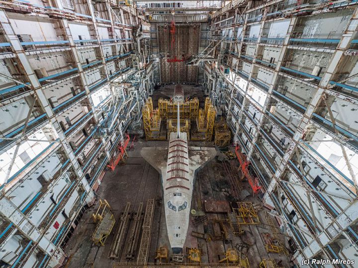 hangar conquete spatiale russe 1