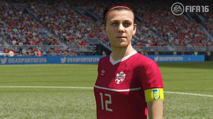 Christine Sinclair joueuse FIFA 16