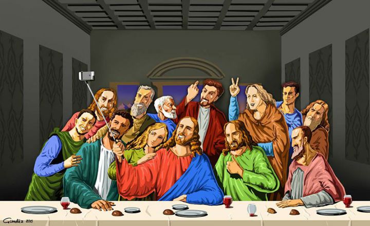 Holy Selfie satire religion (3)