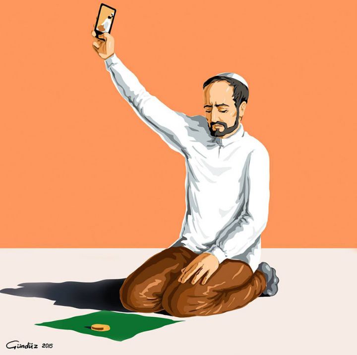 Holy Selfie satire religion (7)