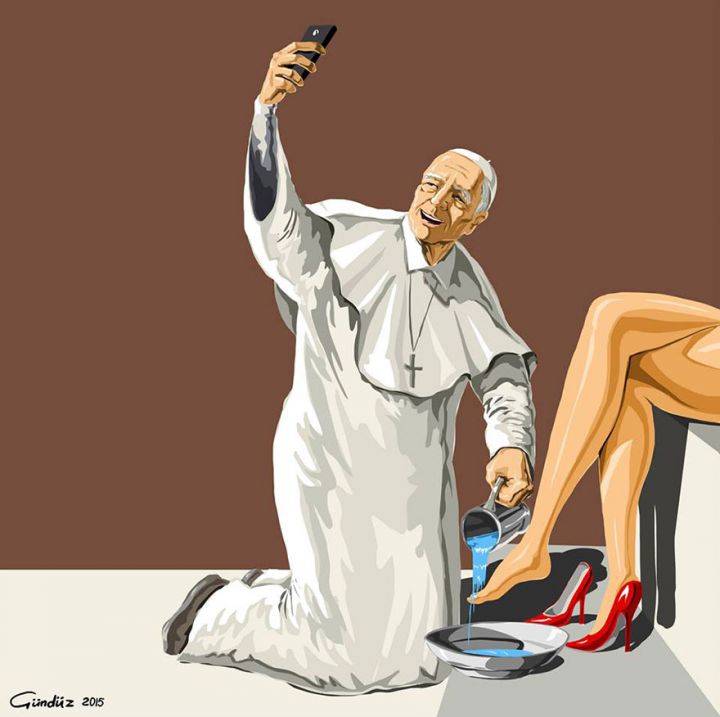 Holy Selfie satire religion (8)