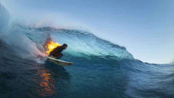 Jamie OBrien flammes surf (3)