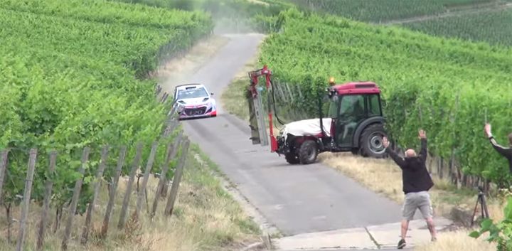 Rallye Tracteur Thierry Neuville