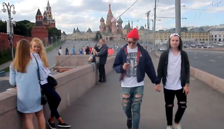 Reaction to gays in Russia social experiment