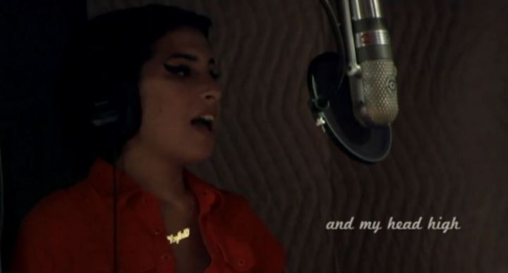 amy winehouse in the studio with mark ronson back to black