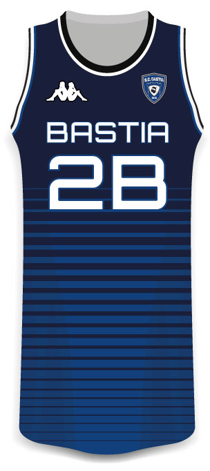 ligue 1 maillot basket 2015 2016 bastia