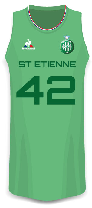 ligue 1 maillot basket 2015 2016 saint etienne