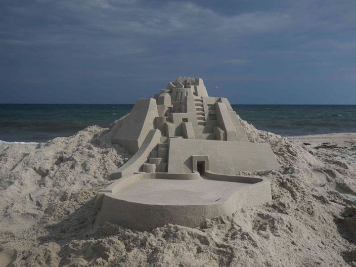 photo chateau de sable calvin seibert