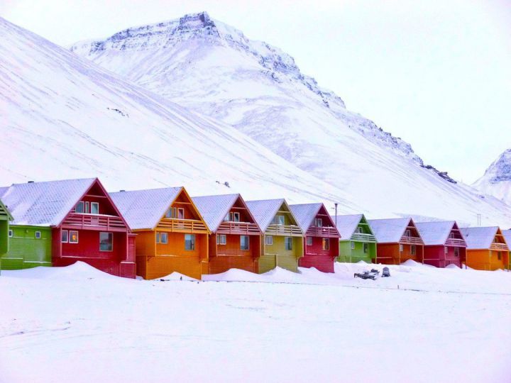 photo longyearbyen norvege